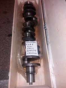 Вал коленчатый (ISBe,QSB) V=5.9 "CM" в сборе с шестернями. номер 2830476,4896766 для автобусов хагер хигер хайгер higer 6118