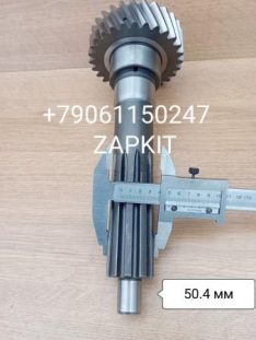 1156302024 Первичный вал вал первичный Z-28 , 28 зубьев , на кпп ZF S6-160 Yutong Ютонг 6129