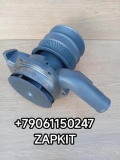 Помпа Насос водяной Ютонг Yutong 6122 6121 6128 Вейчай Вичай Weichai WP10 1307-00793 130700793 шкив 10PK двойной