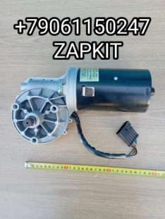 Мотор стеклоочистителя Ютонг Yutong 3741-00060 374100060 180w D-вала-15мм 5 контактов черная фишка