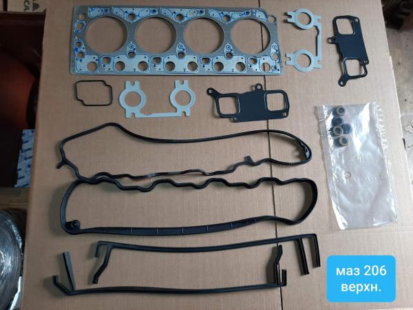Комплект прокладок верхних двигателя om904 на автобус маз 206 Комплект прокладок верхних двигателя om904 на автобус маз 206
