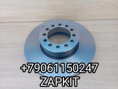 Диск тормозной передний Ютонг Yutong 6122 ZK6122H9 2018 г D-430 H-115 мм 12 отверстий 3501-01106 350101106