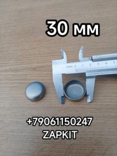 Пробка заглушка блока цилиндров 30 мм D-30 Хайгер Хагер Higer Ютонг Yutong 6938 Камминз каминс Cummins ISLE