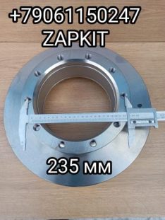 Диск тормозной передний Кинг лонг 6127 6129 KING LONG 6127 230000855 10 отверстий диаметр 430 мм резьба м16*1.5 высота 132 мм