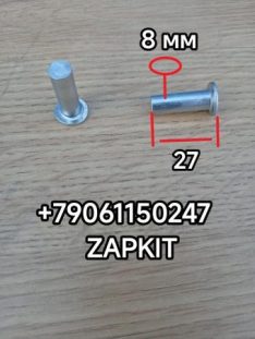 Заклепка клепка тормозной колодки задней Хайгер Хагер Higer 6928 6885 6826 8*27 8х27 35G13-02555 35G1302555