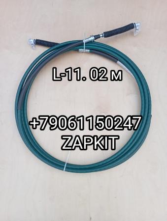 Трос кпп трос переключения передач Хайгер Хагер Higer HIGER 6119 long euro 5 L-11020 мм L-11.02 м 17GC4-11002 17GC411002 Трос кпп трос переключения передач Хайгер Хагер Higer HIGER 6119 long euro 5 L-11020 мм L-11.02 м 17GC4-11002 17GC411002
